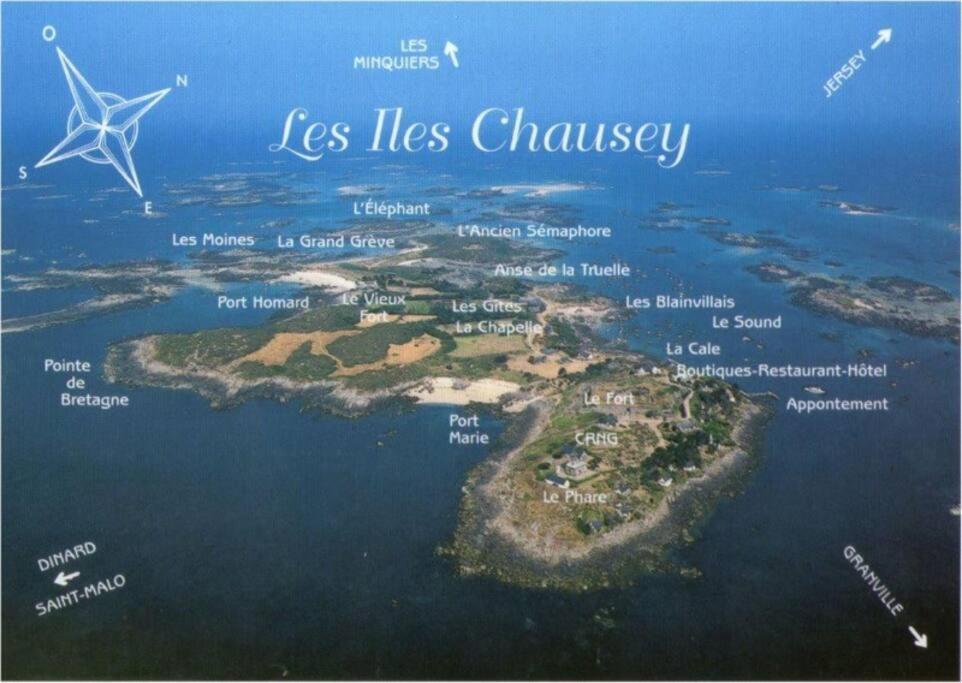 Studio De La Mer A Donville Les Bains 외부 사진